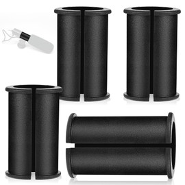 Boao 4 Pcs Microphone Shock Mount Rubber Spacer Tube Microphone Sleeve Washer Compatible with Rode NTG Shotgun Fx3 Mic Shock Mount