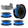 Moritale Spool Line Replacement for Ryobi One+ RAC124 OLT1823 1832