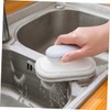 KICHOUSE 3pcs Kitchen Cleaning Brush Ergonomic Pot Scrubber for Efficient