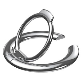MagSafe Smartphone Ring, C-Shaped Ring, Double-Sided, Magnetic, Bunker Ring, Magnetic Enhancement, Drop Prevention, MagSafe, Mobile Ring, Smartphone Stand, Function, Does Not Loose, Rotation,
