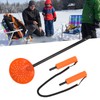 Ice Fishing Spoon Ice Picks Set Winter Lifesaving Retractable Ice