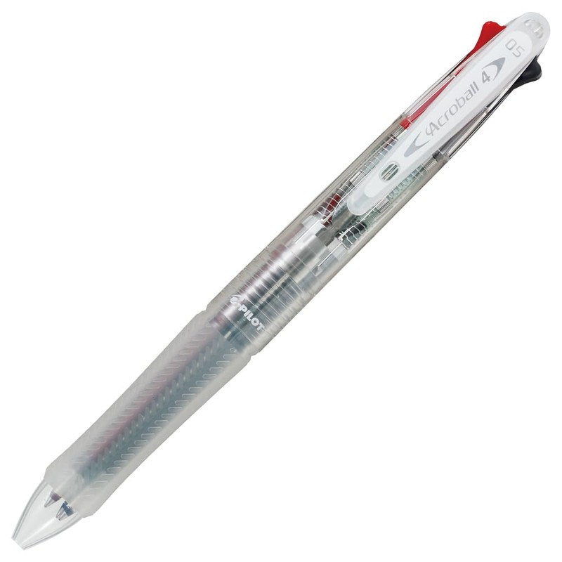Pilot 4 Color Ballpoint Pen, Acroball 4, Extra Fine, Black,