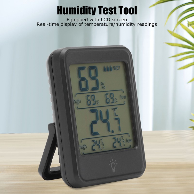 MC41 Thermometer Hygrometer Digital Temperature Humidity Meter Tester with LCD