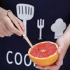 Rose Gold Grapefruit Spoons 3 Pieces Set, 2 Stainless Steel
