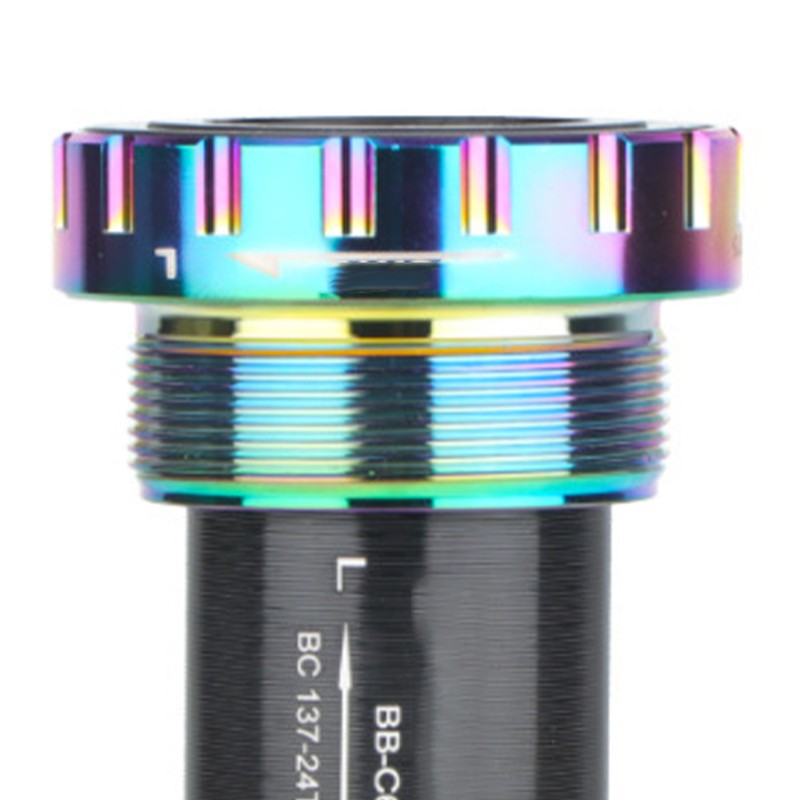 Bike Bottom Bracket Aluminum Alloy Resin Rust Prevention Long Durability