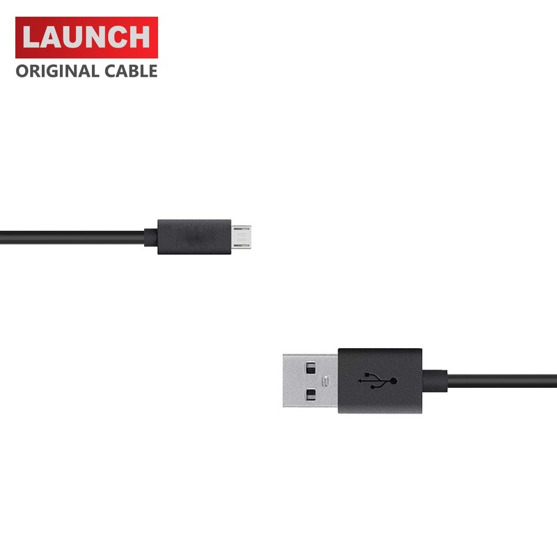 LAUNCH Original USB to Micro USB Charging Cable Replacement Connector
