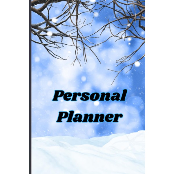 Personal Planner with Ruled College Notebook: Winter-inspired | Rate my