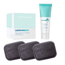 Kit 3 Jabones Dermabon De 90 Gr C/u Y Una Crema Humectante