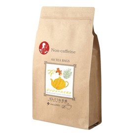 Deep Ginger Rooibos Tea Decaffeinated 60 Tea Bags 5.3 oz (150 g) (2.5 g x 60 TB)