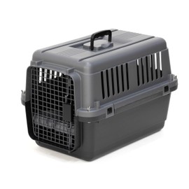 SportPet Designs Plastic Airline Approved Kennels Wire Door Travel Dog Crate, Small (No Wheels)