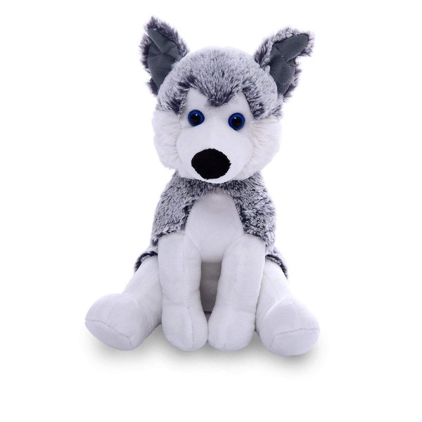 Plushland Realistic Stuffed Animal Toys Puppy Dog 8 Inches, Holiday