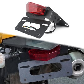 Xitomer Tail Tidy Fit for KLX300SM KLX300 2023 2022 2021 & KLX250 2009-2022 & KLX250S SF 2009-2015 Fender Eliminator with Tail Light Motorcycle License Plate Bracket