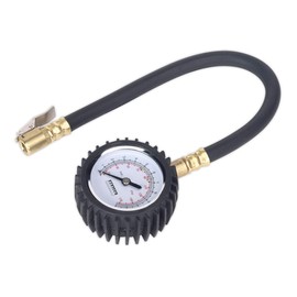 Sealey Tst/Pg6 Tyre Pressure Gauge With Clip-On Chuck