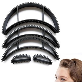 Aiyraa 5 Pieces Bump It Hair Styling Accessories Bump It Up Headband Hair Bump Clip for Beehive Hair Piece Volumizing Tool Women Hair Styer Headdressing Accessories Multifunctional Hair Styling Tools