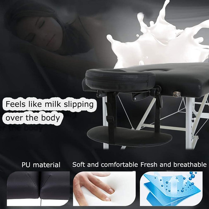 BestMassage Aluminium Massage Bed Portable Massage Table 24 inch Wide