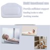 Bath Pillow With 3 Strong Suction Cups, Soft Waterproof Bathroom