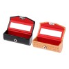 2x Estuche De Lápiz Labial Individual De Negro Y Naranja
