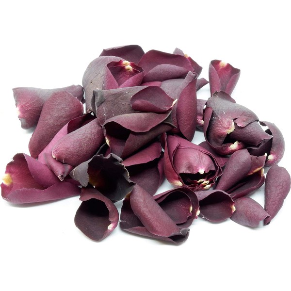 Burgundy Rose Petals - by Uncle Roy's - 2.5g/250ml Jar