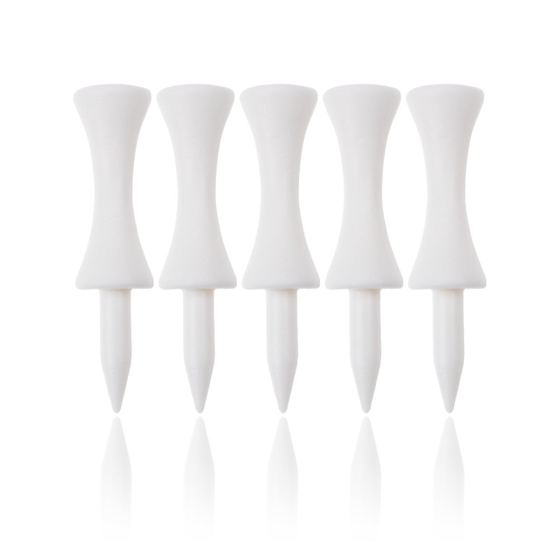 ECADDIE Plastic Castle Graduated Golf Tees (Pack of 50) -