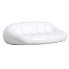 TATAY Olympia Soap Dish, Polypropylene, White, One Size