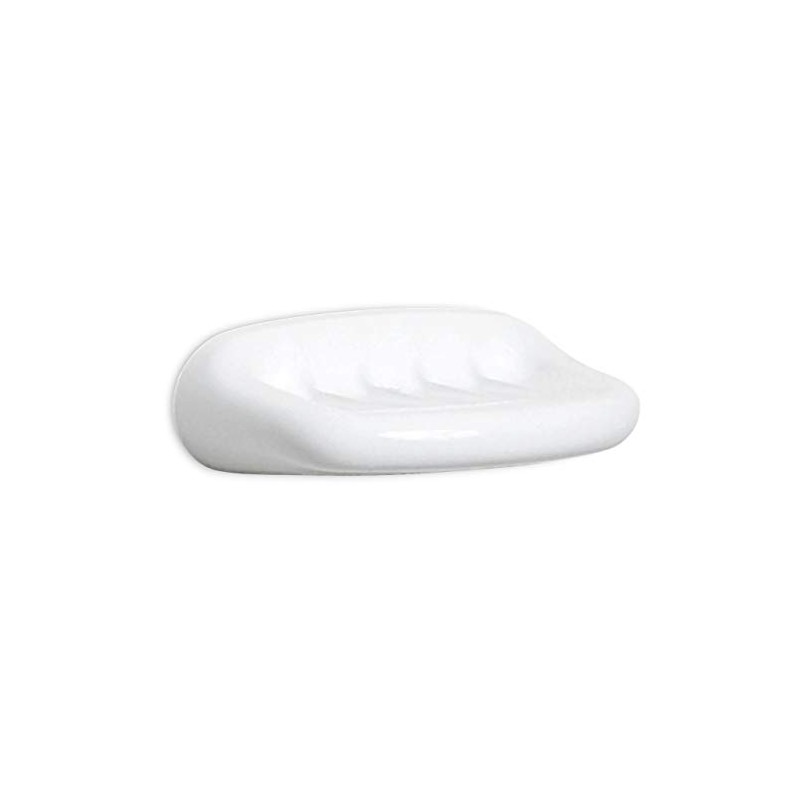 TATAY Olympia Soap Dish, Polypropylene, White, One Size