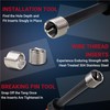 CENFORGE 320PC Helicoil Thread Repair Kit - SAE (1/4"-1/2") &