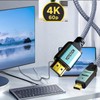 YOTETION 4K Micro HDMI to HDMI Male Cable 25FT, 4K@60Hz