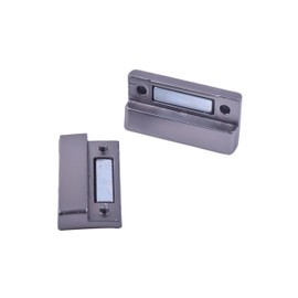 KONMAY 5 Sets 25.0x3.0mm Glue-in Style Flat Magnetic Clasps for Jewelry Making