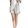Aimoha Women's Maternity Shorts, Half Pants, Thin, Showpan, Adjuster, Plain,