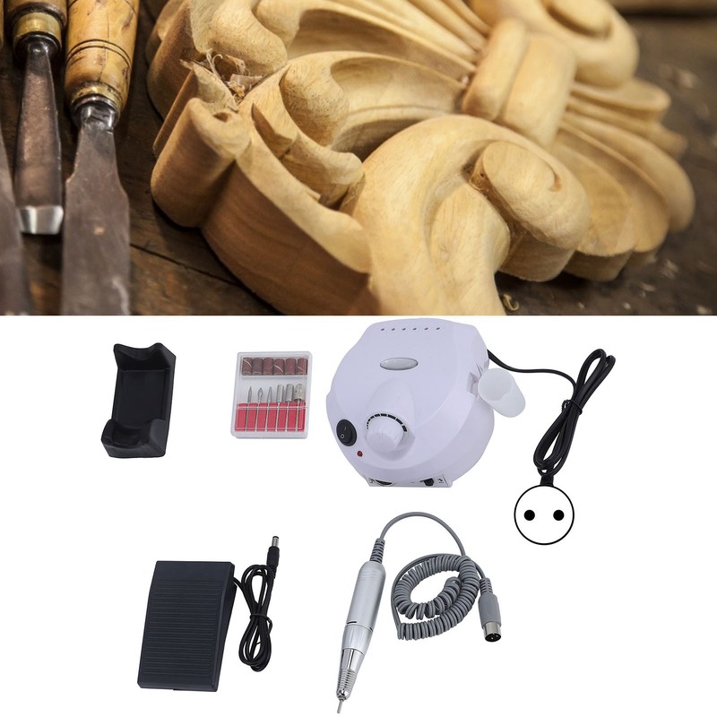 Toenail Sander Mechanical Clamping Technology Continuously Viable Foot Pedal Electric