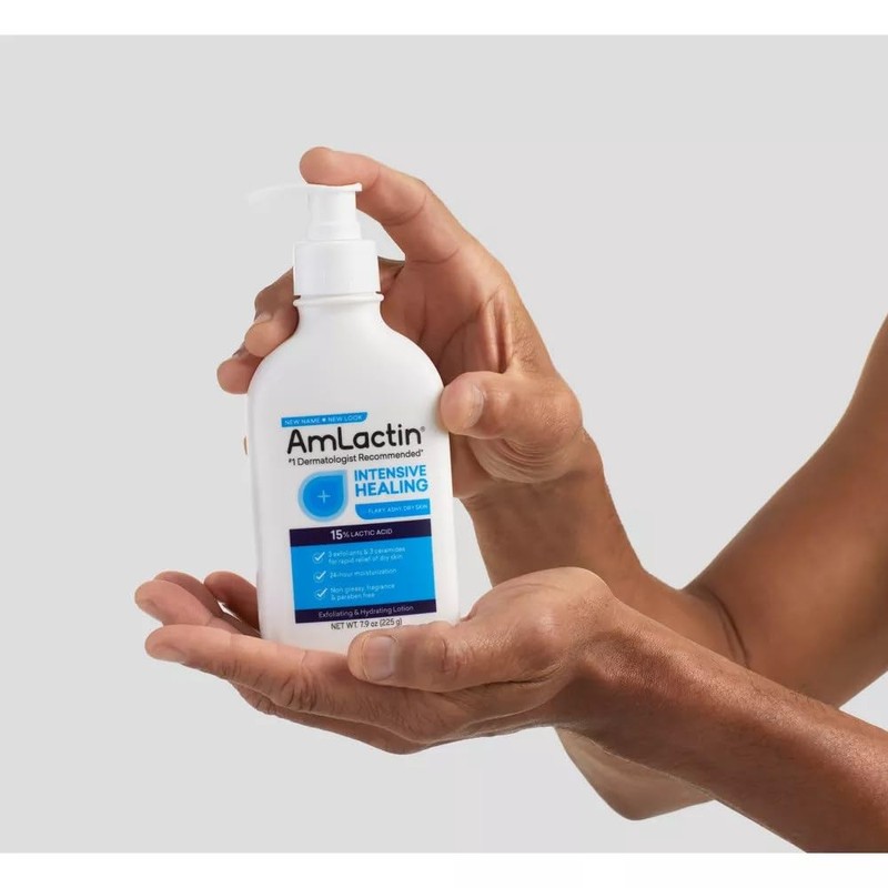 Amlactin Rapid Relief Restoring Lotion + Ceramides - 7.9 oz,