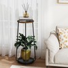 YINMIT 2 Tier Plant Stand Indoor, 30" Tall Plant Stands,