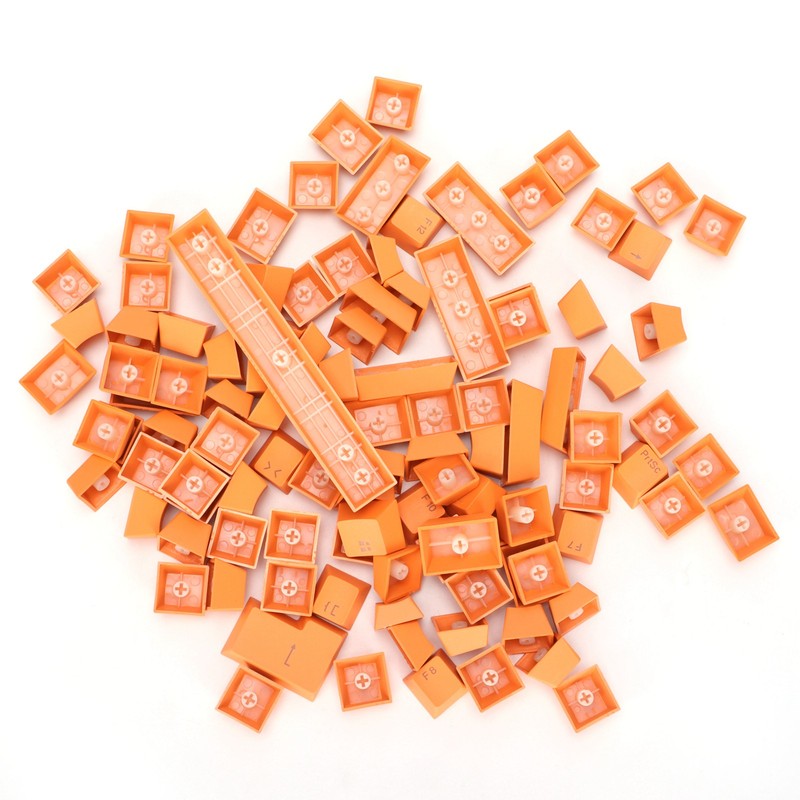 PBT Keycaps Ergonomic Design Oil Resistant Colorful 108 Key Video