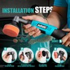 AUTIWOZ Cordless Mini Polisher, Micro Scratch Remover Buffer Polisher, 1/2/3