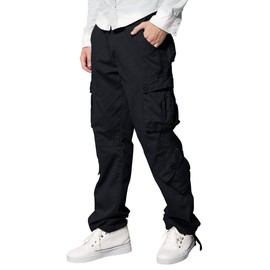 Match Mens Wild Cargo Pants (Charcoal Gray, 32)