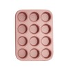 Wiltshire Rose Gold 12 Cup Muffin Tray, PFOA PTFE Free,