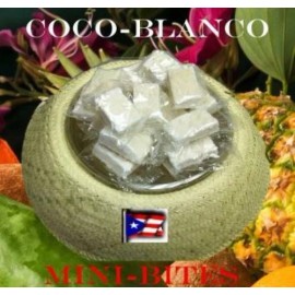 White Coconut Mini-Bites Bag (Trocitos de Dulces de Coco-Blanco) - White Coconut Mini-Bites (Coco-Blanco)