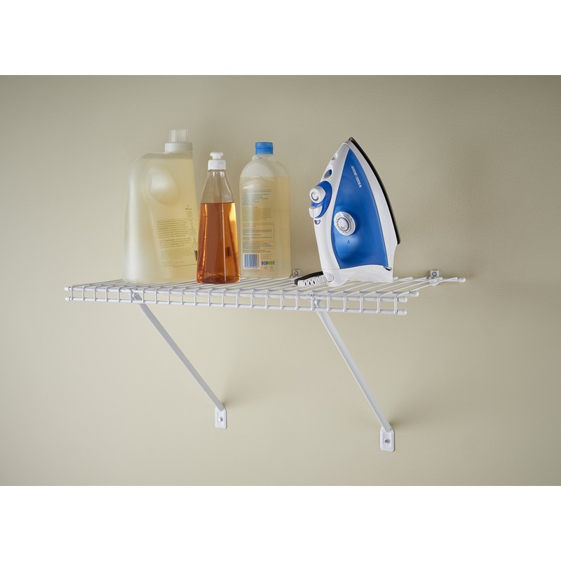 ClosetMaid Wire Shelf Kit with Hardware, 2 Ft. Wide, for