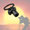FUSTMW Photographer Gift Camera Keychain Photography Gift Black Camera Charm