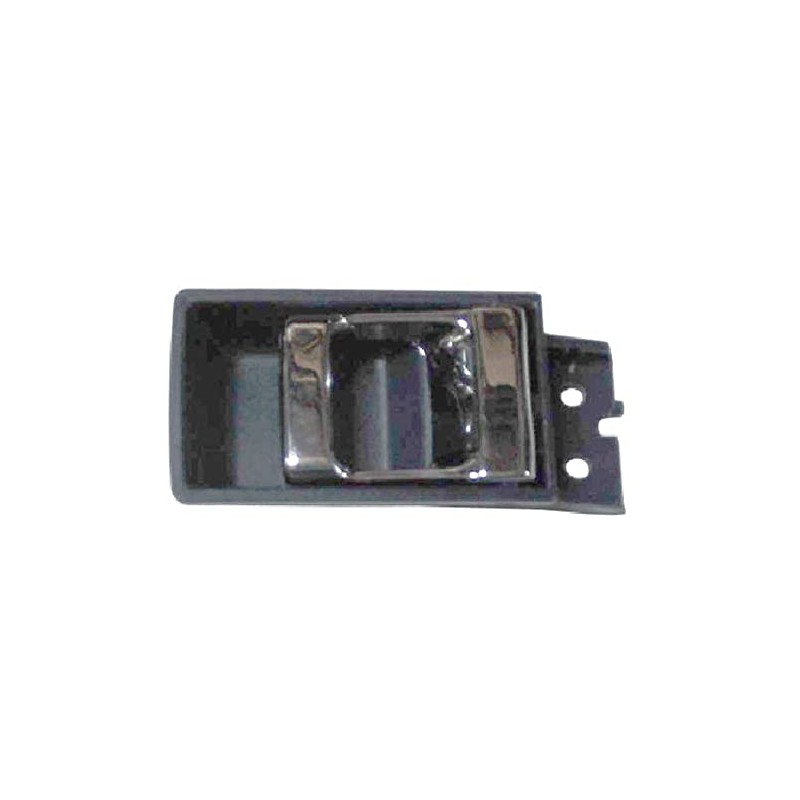 TRQ Blue & Chrome Inside Door Handle Pair Set for