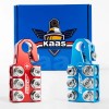 Kaas Battery Terminal Connectors Set - Red/Blue Top Post for