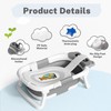 AVIDOR Baby Bathtub,Collapsible Bathtub for Newborn to Toddler,Durable Essential Infant