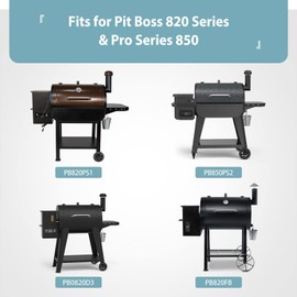 SHINESTAR Upgraded Smoker Grill Cover for Pit Boss 820/850, Z Grill 700 Series, Wood Pellet Grills Cover for Pit Boss Pro 820/850 Series, Sportsman/Deluxe 820 Series, Waterproof & Heavy Duty, 600D