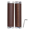 GORIX (GX-500-LXS) Bicycle Leather Grip Leather Grip Brown (GX-500-LXS) Antique