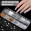Nail Charms and Gems, Charms for Nails Design Kit with