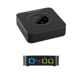 Telephone Adapter 2-Port: Replace Landlines and Calling Cards, Supports Fax, Unlimited Domestic Calls, Best International Rates, and Travel-Friendly Service.