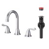 ARCORA Bathroom Sink Faucet 3 Hole, 8 Inch Widespread Bathroom