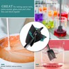 4Pcs Resin Mixer Paddles,Epoxy Mixer Attachment for Drill,1/4" Drill Reusable
