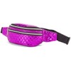Padded Patent Leather Belt Bag 36x9x9 Surt, Multicoloured, Modern