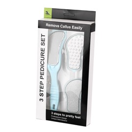 IWOWHERO 1Set Foot Care Exfoliator Manual Foot Grinding Tool for Dead Skin Removal Ergonomic Design Foot File for Home Pedicure and Callus Care